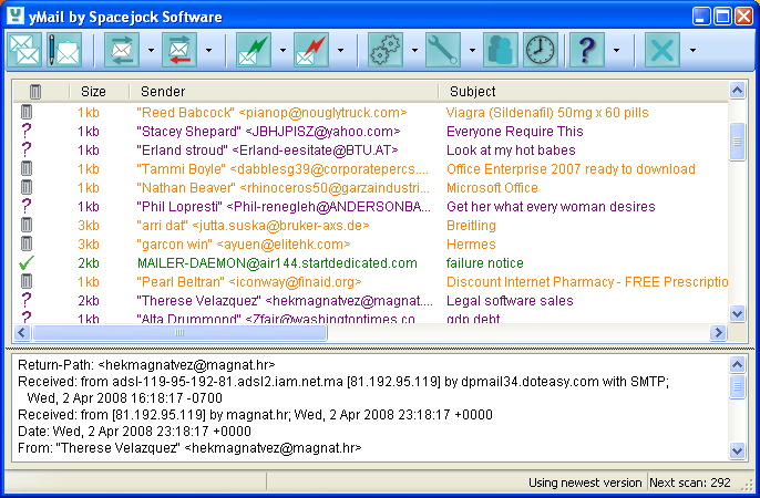 Screenshot for yMail2 2.0.4.2